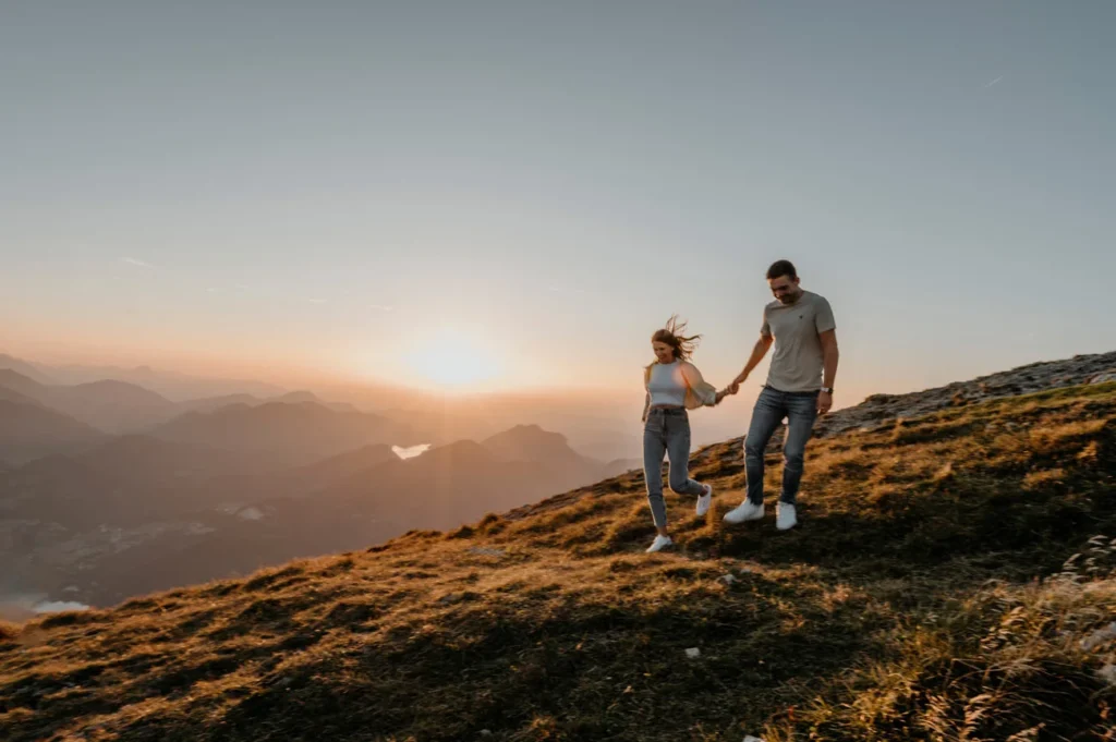 Schafberg Verlobungsfotos Wolfgangsee